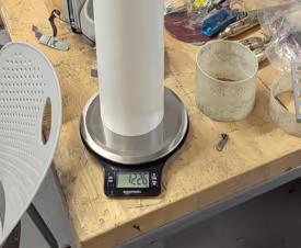 Lower bodytube scale check